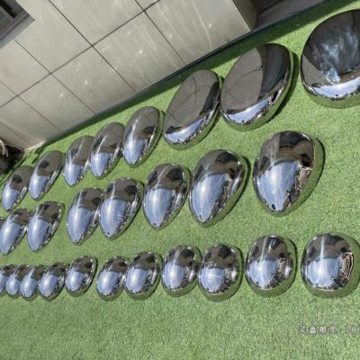 鹅卵石不锈钢雕塑